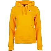 Nike Womens Pullover Fleece Hoodie (Gold, X-Large)