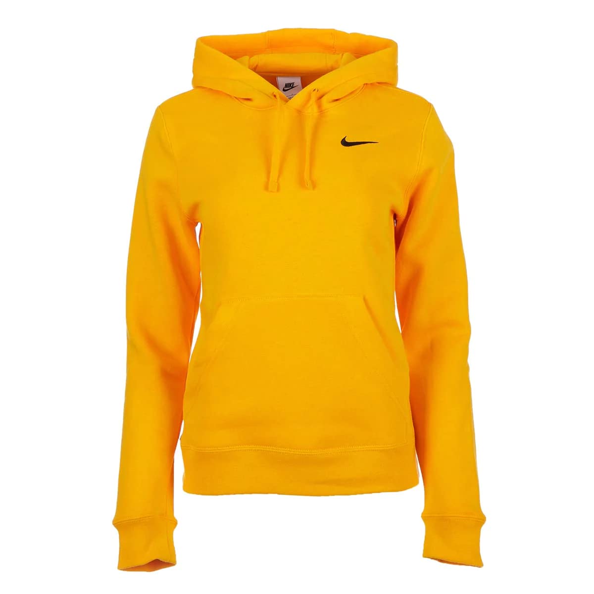 Nike Womens Pullover Fleece Hoodie (X-Large, Gold) Image