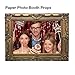 Vintage Party Photo Booth Props, 31.5″×23.5″ Big Size Picture Paper Frame Party Favor 2 Set for Wedding Party Adult Kids Birthday Party Baby Shower by Novelty House