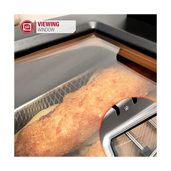 NETTA 3L Deep Fat Fryer with a Viewing Window, 700g Capacity, Temperature Control, Non-Slip Feet, Easy Clean, Powerful…