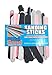 DuraSand Sanding Sticks, Bag of 50 Assorted Files, Various Grits, Colors and Sizes.