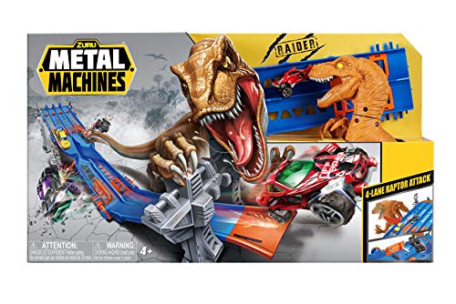 Metal Machines 4-Lane Raptor Attack Track Set by ZURU