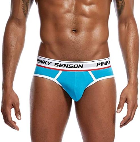 BOLAWOO Men's Briefs Pinky Senson Sheep Letter Under Warming Printed Boxer Fashion Brands Shorts Exposed Pouch Underpants