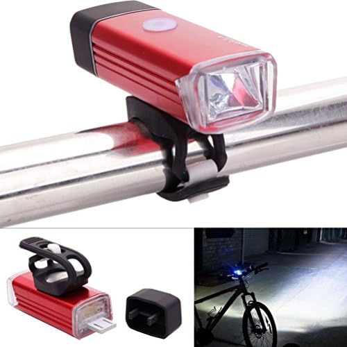 Alinshi Mountain Road Bike Bicycle LED Front Light (Red)