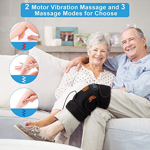 DOACT Knee Heating Pad and Massager 2in1 for Arthritis Pain Relief