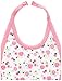 Simple Joys by Carter's Baby Girls' 8-Pack Burp Cloth and Bib Set, Floral/Elephant, One Size