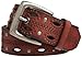 Carhartt Women's Signature Casual Belt, Dearborn Brown, Large
