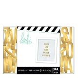 American Crafts Heidi Swapp Letterboard 161 Piece Alphabet Sans Serif Gold