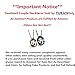 His & Hers Matching Set Stainless Steel Couples Pendant Necklace for Lover Valentine a Pair