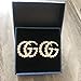 Luxury Letter G Pearl Initial Stud Earrings Drop Statement Earrings for Women Girls (A)