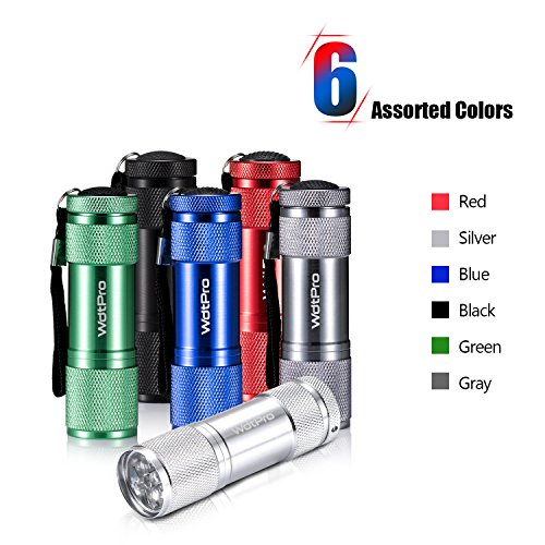 WdtPro LED Mini Flashlights, Super Bright Flashlight with Lanyard