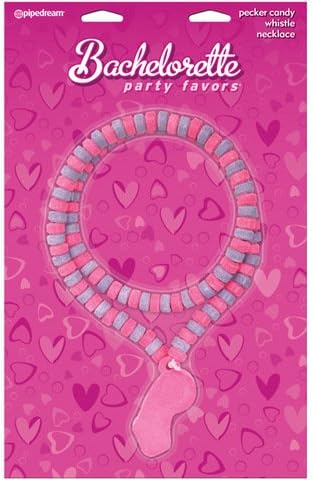 Brand New Bachelorette party favors pecker candy whistle necklace