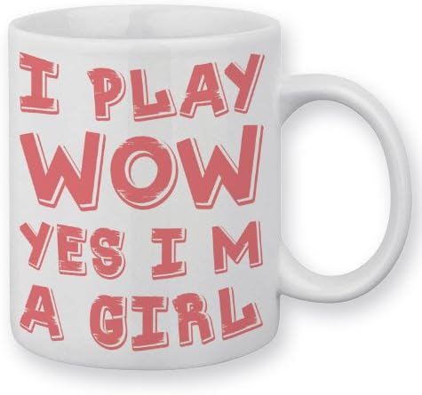 Play Wow Mug I'm a Girl Yes – Chamalow Shop