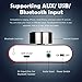Nobsound Mini 50W x 2 Bluetooth Power Amplifier; 2.0 Channel Stereo Hi-Fi Digital Amp; Wireless Audio Receiver; PC Sound Card for Home Speakers with Power Supply Upgrade Version (Red)thumb 4