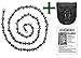 Pocketech Back-to-Basics Kit: 48 Inch-High Limb Hand Chain Saw & Pouch - Blades on Both Sides so it Doesn't Matter How It Lands - Upgraded with 50% More Blades Cut in Both Directions & on Both Sides