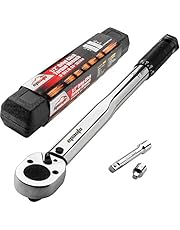 EPAuto 1/2-inch Drive Click Torque Wrench, 10~150 ft./lb., 13.6 ~ 203.5 N/m