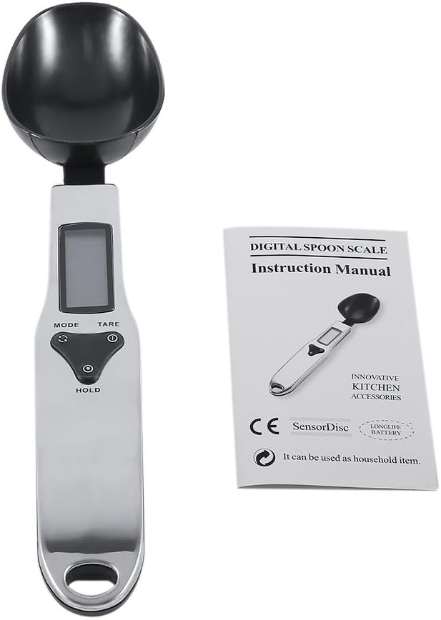 Portable LCD Digital Kitchen Scale Measuring Spoon Gram Electronic Spoon