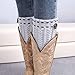 WILLTOO 2015 Women Leg Warmer Knit Boot Socks Topper Cuff (Gray)