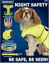 Ancol Muddy Paws All Weather Stormguard Coat Hi-Vis XS 25cm/43cm view 4