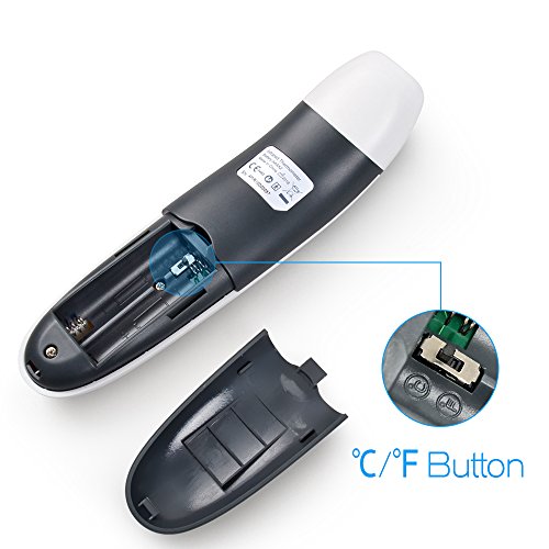 Elera Ear and Forehead Thermometer for Baby and Adult, Digital Accurate Infrared Fever Body Thermometer