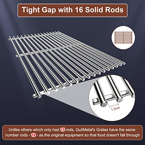 QuliMetal 304 Stainless Steel 7639 Cooking Grates for er Spirit 300