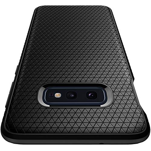 Spigen Funda para Samsung Galaxy S10E Liquid Air con Flexión Duradero y Diseño de Fácil Agarre - Negro Mate