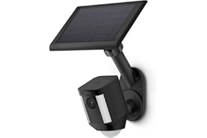 Ring Wall Mount for Cameras and Solar Panels, Black