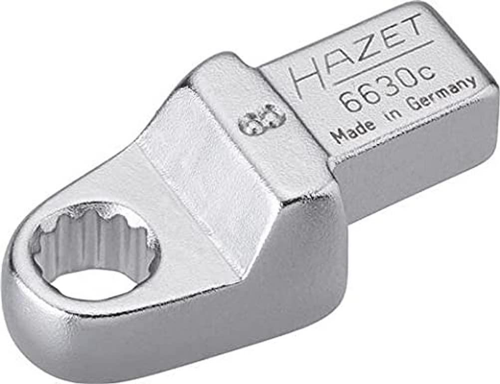 HAZET 6630C-8 40.6 mm 12-Point Traction Profile Insert Box-End Wrench - Chrome-Plated