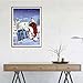 5D Christmas Diamond Art Painting Full Drill Christmas Presents Dog and Cat, Xmas Hat Puppy and Kitten by Number Kits DIY Paint with Diamonds Art Xmas Cross Stitch Decor (12x16 inch, 2 Pack)