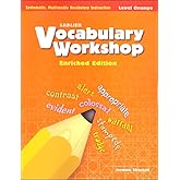 Vocabulary Workshop Enriched Orange Level Student Edition, Grade 4 | Vocabulary Workbook | Elementary English Language Arts