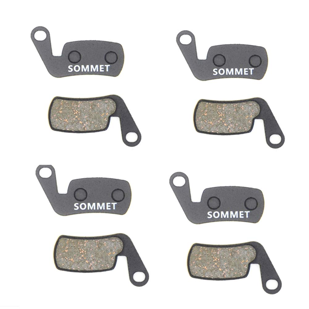 SOMMET 4 pairs Resin and Semi-Metallic Disc Brake Pads fit for Magura Marta/Marta SL 2002-2008