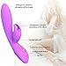 G-Spot Rabbit Rechargeable Dildo Vibrator Adult Sex Toys for Women - Silicone Clitoris Vagina Stimulator Massager Sex Things for Couples