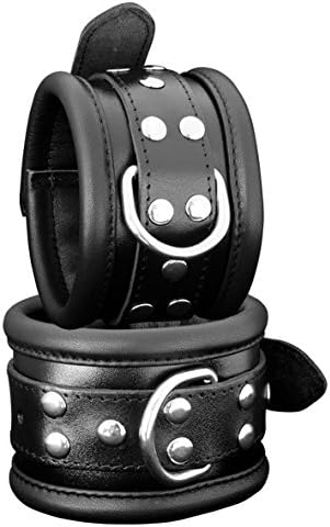 Kiotos Anklecuffs, 6.5 cm, Black