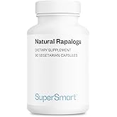 Supersmart - Natural Rapalogs (Advanced Formula) - with EGCg, Fisetin, Trans-resveratrol, Salicin, Curcumin Phytosome | Non-GMO & Gluten Free - 90 Vegetarian Capsules