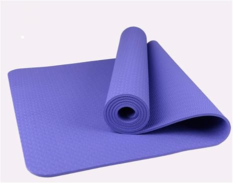 Yoga Mat High Density, 6mm Thinner Non Slip Exercise & Fitness Mat ...