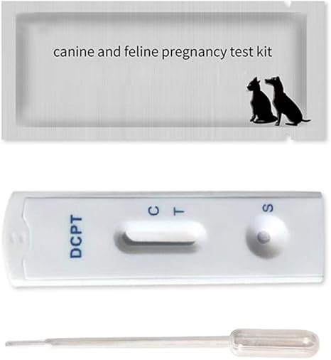 Pet Pregnancy Test Kit Test Strips Reliable And Quick Early Detection Of Pregnancy Dog Early Pregnancy Tests Cat Pregnancy Test Kit Amazon De Kuche Haushalt
