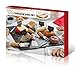 Chef's Basics Select HW1208, S, 11 Pieces Board, Set Includes-Slate Plate with Handles(4) Cheese Tools (4), Multicolor