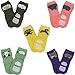 Wrapables Animal Fun Non-Skid Baby Socks (Set of 5)