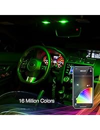 Bombilla LED de 1.417 in con Bluetooth Festoon XKchrome con control de aplicación de luz interior LED para automoción, iluminación LED inalámbrica, luz de neón, luz de cúpula, bombilla LED Festoon