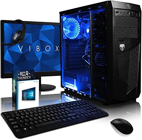 Vibox Vision Gaming Pc Computer Pakket 2 Met Warthunder Spelbundel 3 9ghz Amd A4 Dual Core Cpu Radeon Grafische Chip 1tb Harde Schijf 8 Gb Ram Geen Besturingssysteem Amazon Nl