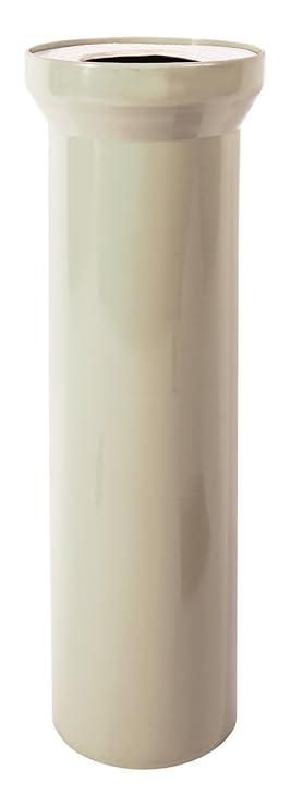 Anschlussrohr für Stand WC | Beige | 250 mm | WC, Toilette
