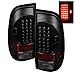 Spyder Auto ALT-ON-FF15097-LED-BK Ford F150 Styleside/F250/350/450/550 Super Duty Black LED Tail Light