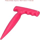 CHICIRIS Soil Puncher 18cm Plastic Garden Dibber for Seedling Planting Tool Pink view 6