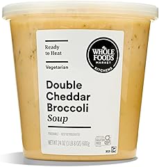 Whole Foods Market Kitchens Double Cheddar Broccoli Soup, 24 OZ