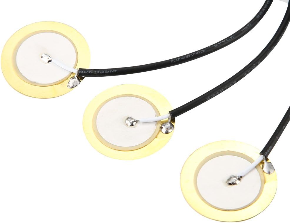 Tbest Strings replacement for Acoustic Instrument,Guitar Pickup 300-1 Prewired Pickup Piezo Amplifier Transducer Self Adhesive replacement for Guitar Parts - Image 5