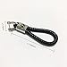 Hongyingcar For Lexus Logo Emblem Key Chain Key Ring Metal Alloy BV Style Black Leather Gift Decoration Accessories (Black)