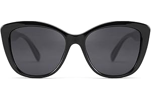 FEISEDY Polarized Vintage Sunglasses American Womens Square Jackie O Cat Eye Sunglasses B2451