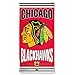 WinCraft NHL Chicago Blackhawks Beach Towel, Team Color, One Size