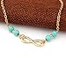 Sandistore Womens Beach Barefoot Toe Chain Link Anklet Foot Jewelry Chain Jewelry
