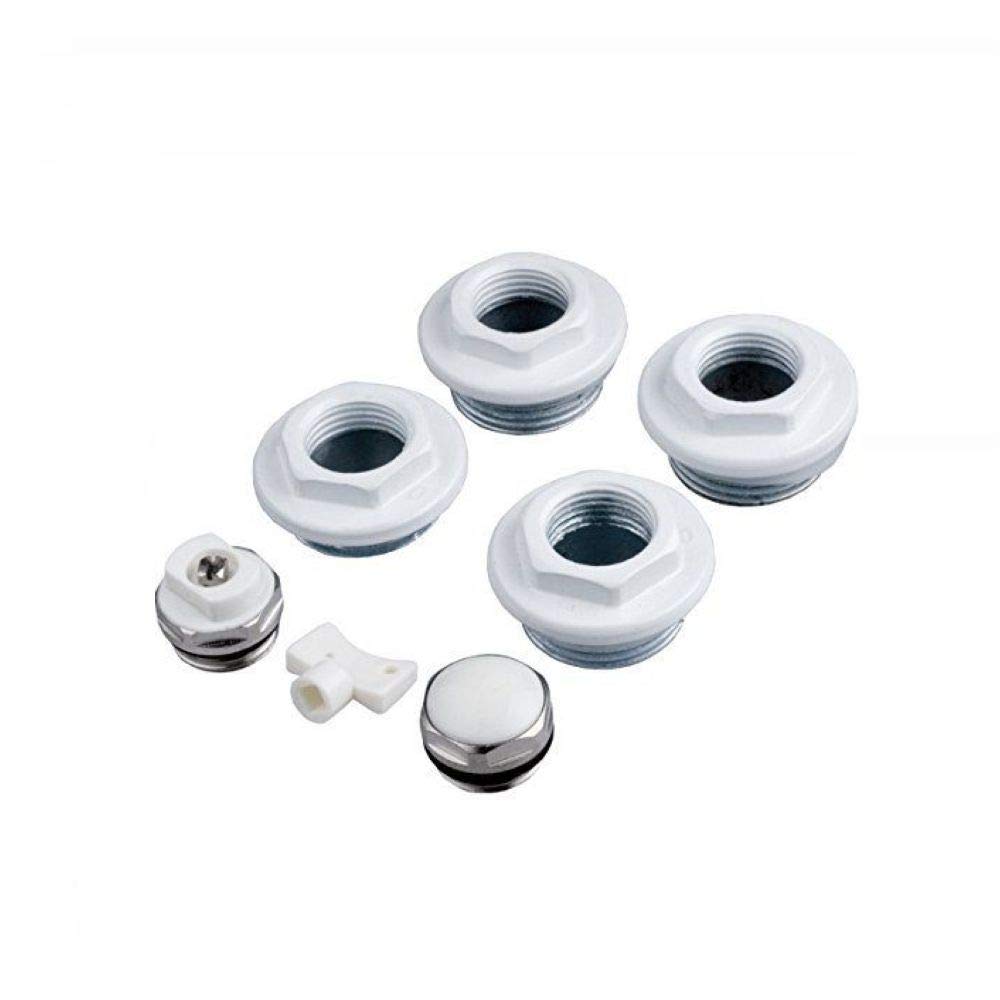 Wärmer System Radiator Reducing Bush Thread Set for 1 inch Retro Style Radiators and Traditional Column Radiators